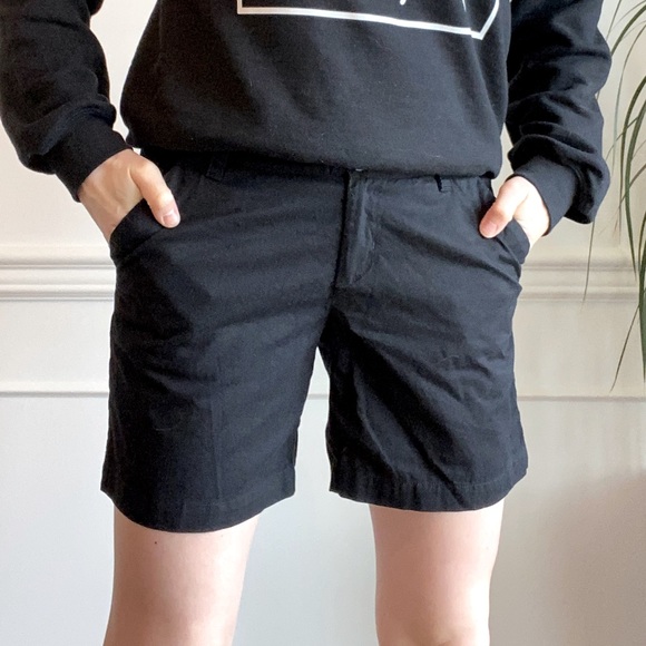 *Summer Clearout* Columbia Black Cotton Shorts - Picture 2 of 8